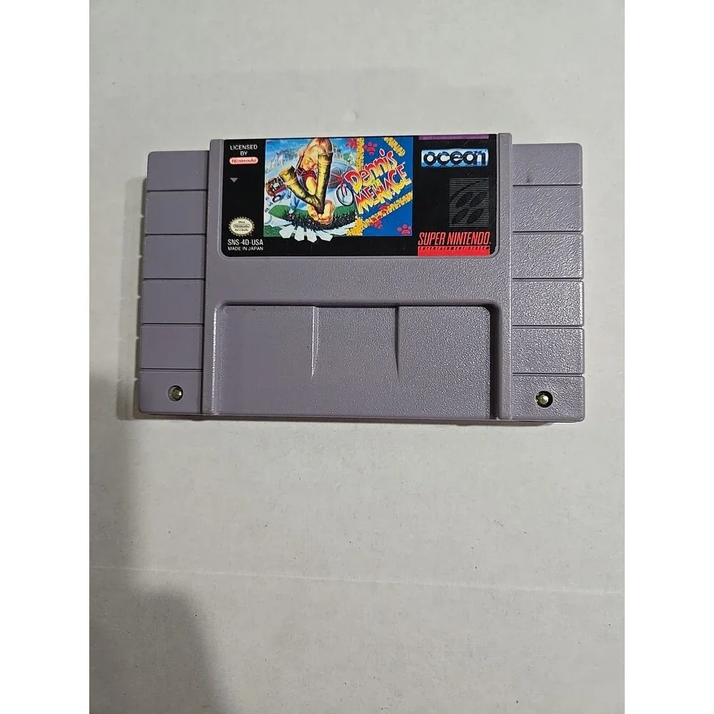 Dennis the Menace Super Nintendo SNES Cartridge Only Tested Video
